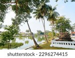 Small photo of Sukhothai, Pagoda at One of the famous temple in Sukhothai,Temple in Sukhothai Historical Park, Sukhothai Province,Thailand. UNESCO world heritage