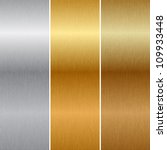 vector metal textures | Shutterstock .eps vector #109933448
