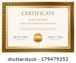 vector certificate of... | Shutterstock .eps vector #179479352
