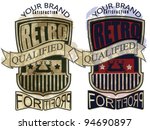 badge symbol design | Shutterstock .eps vector #94690897