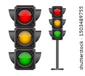 traffic lights with all three...