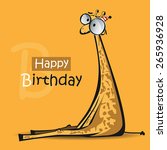 Happy Birthday Smile Giraffe...