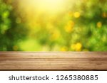 orange trees background design... | Shutterstock . vector #1265380885