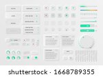 very highly detailed white user ... | Shutterstock .eps vector #1668789355
