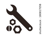 Wrench  Nuts And Bolt Icon...
