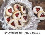 Heart Shaped Cookies With...