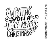 wishing you a very... | Shutterstock .eps vector #747546178