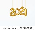 2021 New Year Card. Design Of...