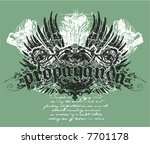 vintage emblem | Shutterstock .eps vector #7701178
