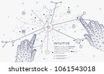 innovations systems connecting... | Shutterstock .eps vector #1061543018