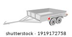 open car trailer vector... | Shutterstock .eps vector #1919172758