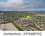 Aerial Panorama View In The...