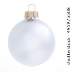 Christmas Beautiful Silver Ball ...