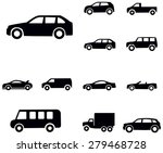 car icons | Shutterstock .eps vector #279468728