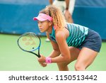 Small photo of WASHINGTON – JULY 31: Naomi Osaka (JPN) defeats Bernarda Pera (USA) at the Citi Open tennis tournament on July 31, 2018 in Washington DC