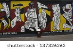 berlin   august 1  east side... | Shutterstock . vector #137326262