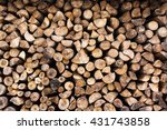 Background Of Wooden Logs. Year ...