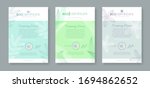 set of eco certificate template ... | Shutterstock .eps vector #1694862652