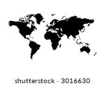 worldmap | Shutterstock . vector #3016630