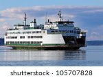 Washington State Ferry In The...