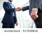 Handshake of partners