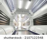 Futuristic Spaceship Tunnel...