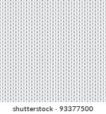 seamless knitted background | Shutterstock .eps vector #93377500
