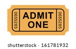 Entry Ticket, Admit One Free Stock Photo - Public Domain Pictures