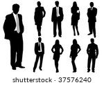 illustration of business men... | Shutterstock .eps vector #37576240