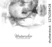abstract black watercolor... | Shutterstock .eps vector #1276208428
