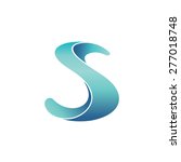plastic letter s logo concept | Shutterstock .eps vector #277018748