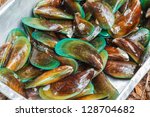 Fresh Raw Green Mussels