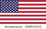 flag of united states of... | Shutterstock .eps vector #538919152