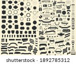 set of vintage styled design... | Shutterstock .eps vector #1892785312