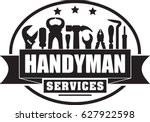 Handyman Services Vector Solid...