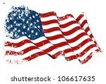 grange flag of usa | Shutterstock . vector #106617635