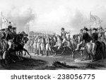 The Battle of Yorktown, the surrender of British General Charles Cornwallis, October 19, 178 1