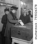 American Woman Votes  Ca. 1920. ...