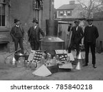 Prohibition Agents Stand With A ...