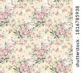 seamless stylish pattern from... | Shutterstock . vector #1816785938