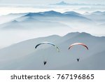 Paragliding On The Mountains