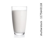 Milk In Glass Isolated On White ...