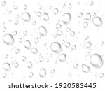 water rain drops or steam... | Shutterstock .eps vector #1920583445