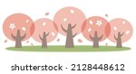 vector illustration of  cherry... | Shutterstock .eps vector #2128448612