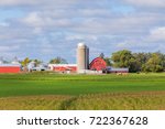 Red Barn  Outbuildings  Silo...