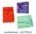 Three Different Gift Boxes With ...