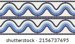 ancient mosaic seamless pattern.... | Shutterstock .eps vector #2156737695