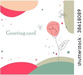 greeting card | Shutterstock .eps vector #38618089