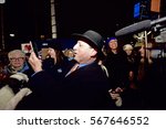 Small photo of NEW YORK CITY - JANUARY 28 2017: Thousands of activists joined NYC council members to protest the detention of travelers with entry visas at JFK airport. NYCC Brad Lander