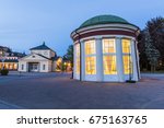 Frantisek Pavilion which houses Frantisek mineral spring belongs to the oldest and most famous structures in Frantiskovy Lazne Spa town in the North Czech Republic.